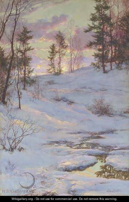 Winter Sunset - Walter Launt Palmer