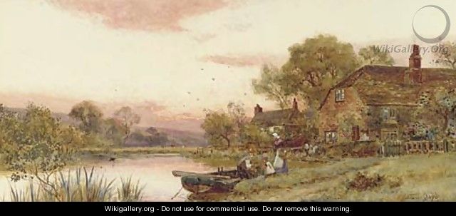 The mill pond, Ashington - Walker Stuart Lloyd