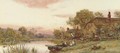 The mill pond, Ashington - Walker Stuart Lloyd