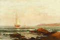 Sailing by the Coast - Warren W. Sheppard