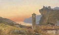 A view of Nago at sunset - Wilhelm Peter Carl Petersen