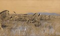 Herd of Zebra - Wilhelm Kuhnert