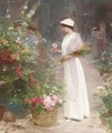 La cueillette de fleurs - Victor-Gabriel Gilbert