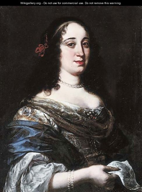 Portrait of a lady, said to be Vittoria della Rovere - Vincenzo Dandini