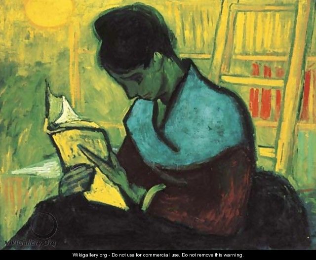 Une liseuse de romans - Vincent Van Gogh