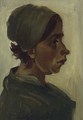 Peasant Woman, Head - Vincent Van Gogh