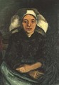 Peasant Woman, Half-Figure, Sitting - Vincent Van Gogh