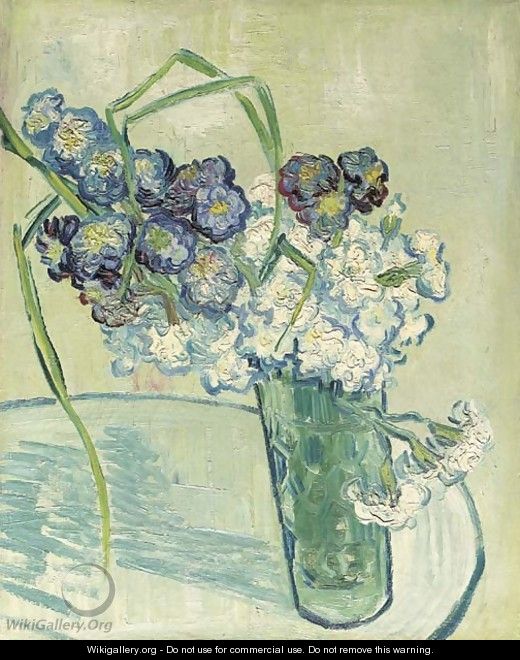 Nature morte, vase avec oeillets - Vincent Van Gogh