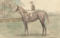 A racehorse with jockey up - William Richardson