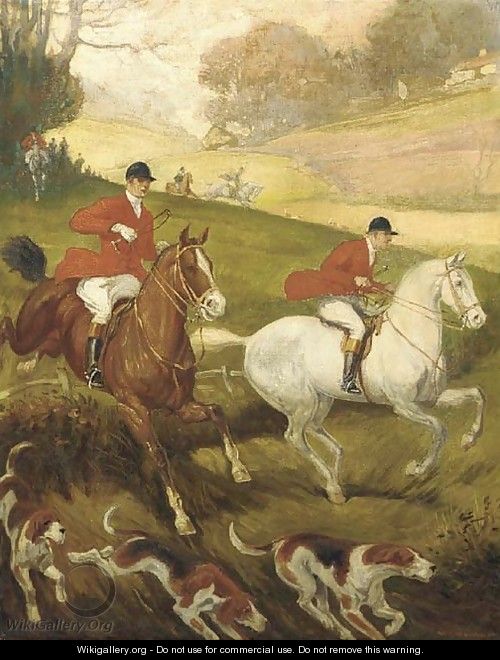 In full gallop - George William Whitaker