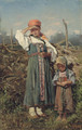 Peasant girls - Vladimir Egorovich Makovskii