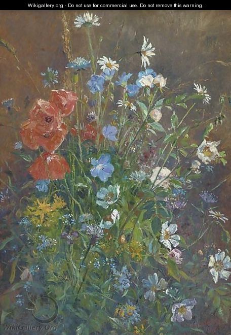 Summer flowers - Walter Langley