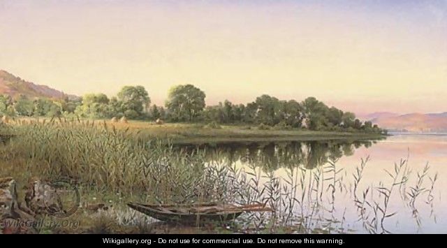 The pleased lake - Waller Hugh Paton