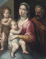 The Holy Family with the Infant Saint John the Baptist - Tuscan School