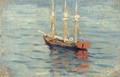 Sailboat - Vasilij Ivanovic Surikov