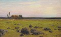 Red Skies over the Fields - Vasily Polenov