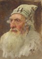 Portrait of an Old Jewish Man - Vasily Polenov
