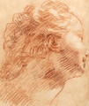 The Head of a Woman in profile to the right - Venetian School