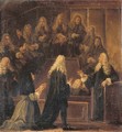 A courtroom scene - Venetian School