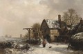 Outside the Stag, winter - Thomas Smythe
