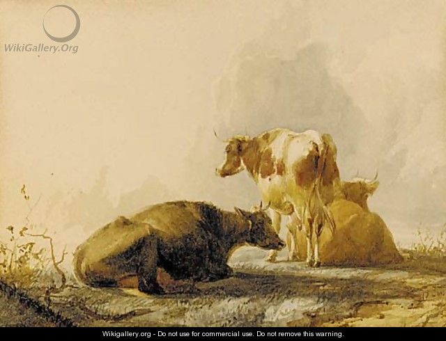 Cattle resting 2 - Thomas Sidney Cooper