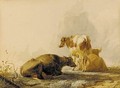 Cattle resting 2 - Thomas Sidney Cooper