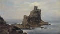 A rocky coast - Thomas Sidney Cooper