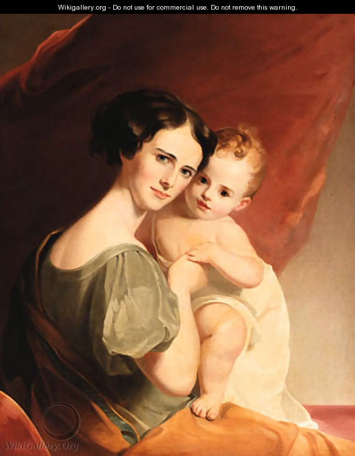 Mrs. John Mason and her Son - Thomas Sully