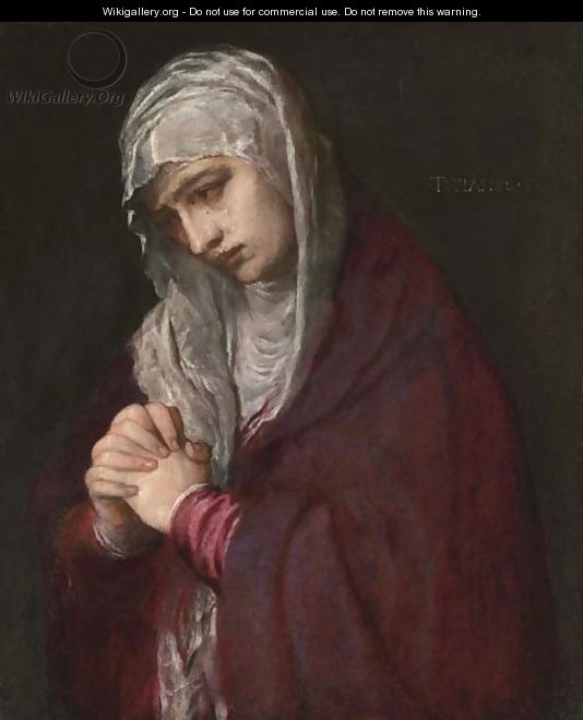 The Mater Dolorosa - Tiziano Vecellio (Titian)