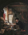 An alchemist in his study - Thomas Wijck