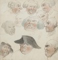 A group of 18th Century caricatures - Thomas Rowlandson