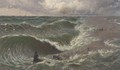 A Coming storm, Ebb-tide on the Goodwin Sands - Thomas Rose Miles