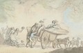 Harvesters merrymaking - Thomas Rowlandson