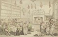 Dinner in the Kitchens - Thomas Rowlandson
