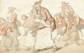 Chelsea pensioners - Thomas Rowlandson