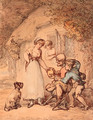 Charity - Thomas Rowlandson