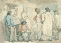 At the inn door - Thomas Rowlandson