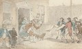 After the duel - Thomas Rowlandson