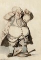 The glutton - Thomas Rowlandson