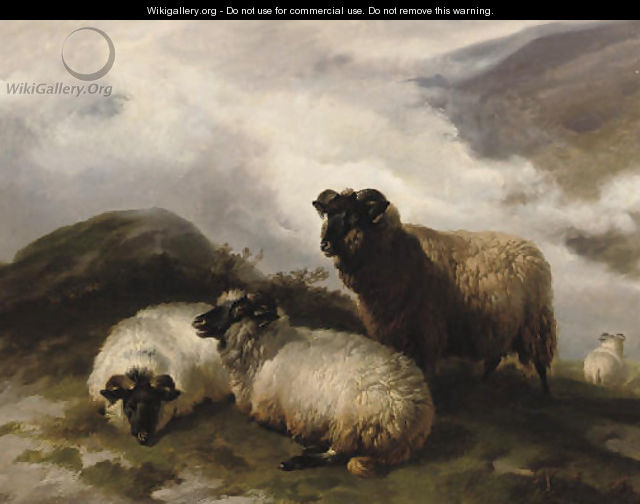 Mountain sheep - Thomas Sidney Cooper