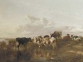Cattle in the marshes - Thomas Sidney Cooper