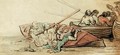 Two overboard - Thomas Rowlandson
