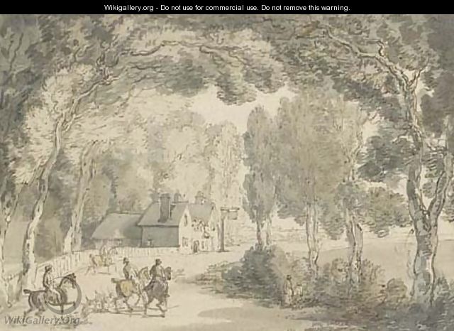 The Woolpack Inn, Hungerford, Berkshire - Thomas Rowlandson