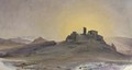 The Acropolis of Athens at sunset - Thomas Hartley Cromek