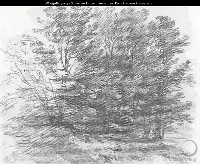 Woodland scene - Thomas Gainsborough