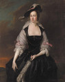 Portrait of Lady Frances Courtenay (d.1761), daughter of Heneage Finch, 2nd Earl of Aylesford - Thomas Hudson