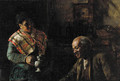Couple in an Interior - Thomas Hovenden