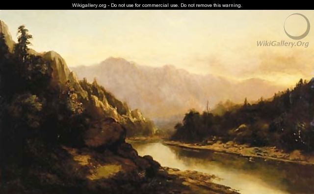 Sunrise in the Mountains - Thomas Hill