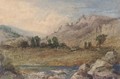 A river landscape - Thomas Miles Richardson, Jnr.
