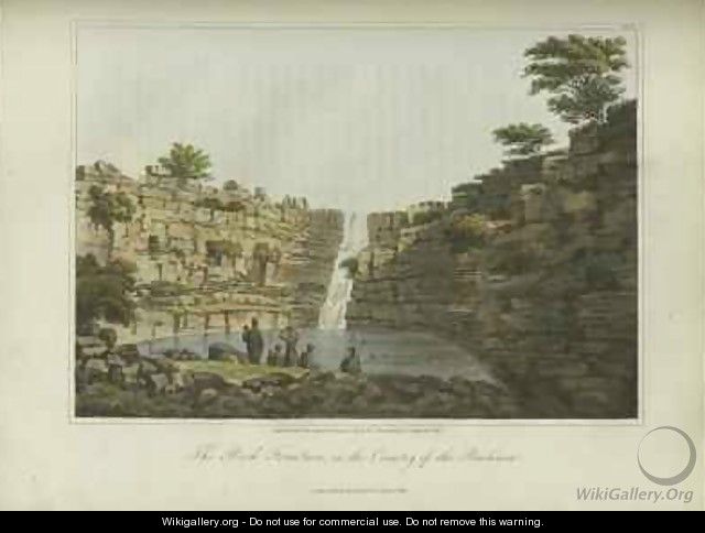 The Rock Fountain in the Country of the Bushmen - (after) Burchell, William John